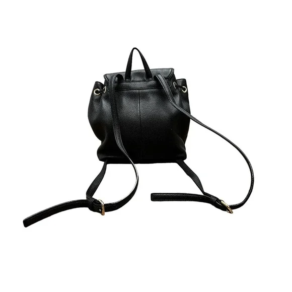 Kate Spade Black Leather Backpack - Picture 4 of 8
